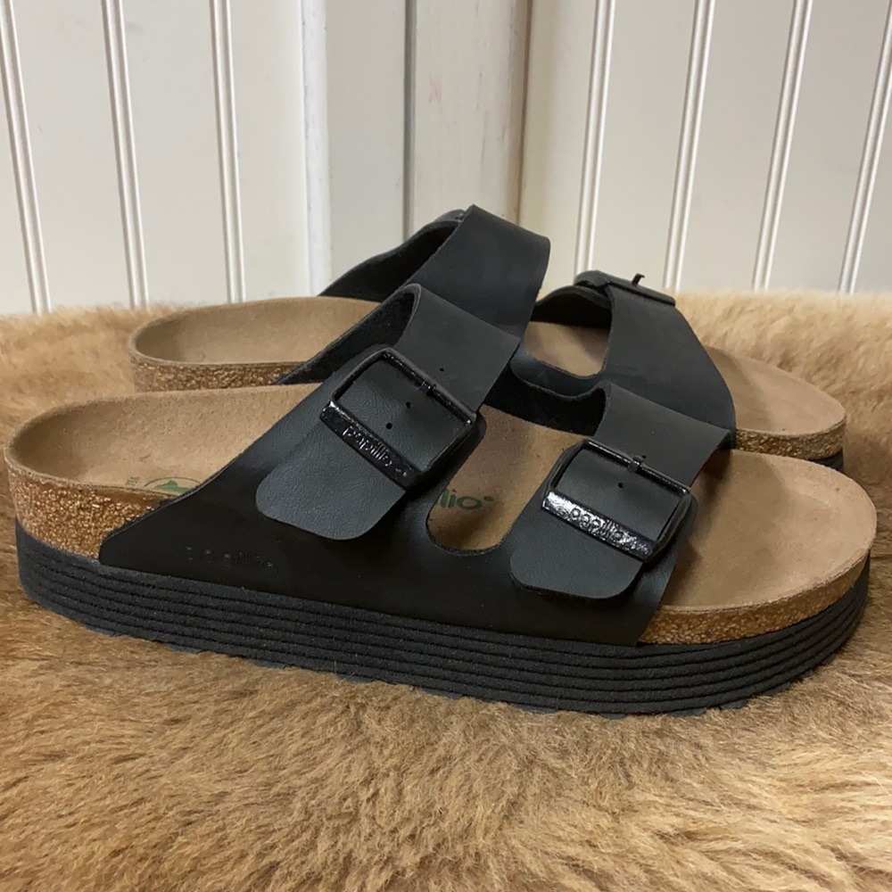 Birkenstock Black Double Strap Sandals